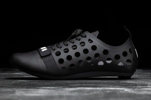 Black Nobull Concrete Cycling Shoes | UK 1002LI