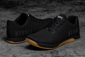 Black Nobull Gum Trainers | UK 2093KO