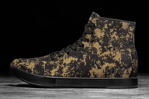 Black Nobull High-Top Pride Canvas Trainers | UK 2029YX