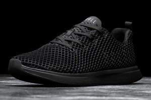 Black Nobull Mesh Running Shoes | UK 1132IL