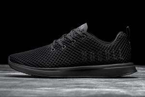 Black Nobull Mesh Running Shoes | UK 1766EB