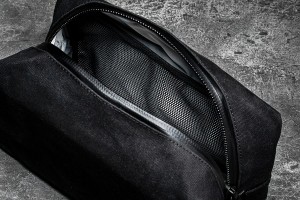 Black Nobull Waxed Canvas Kit Bags | UK 2271DF