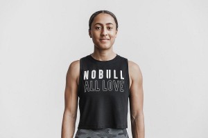 Black Nobull WoMuscle (ALL Love) Tanks | UK 2255BE