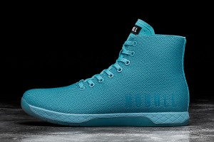 Blue Nobull High-Top Neon Trainers | UK 2079RV