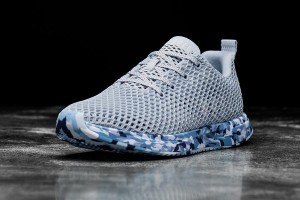 Blue Nobull Ice Wild Ocean Mesh Running Shoes | UK 1657EB