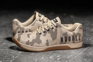 Brown Nobull Sand Camo Trainers | UK 1880DF