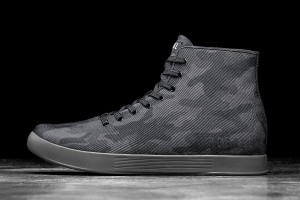 Camo Nobull High-Top Night Camo Canvas Trainers | UK 2129WN