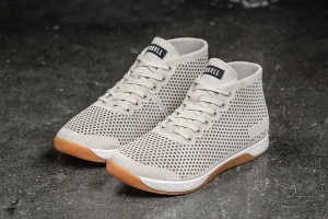 Dark / Grey Nobull Dust Suede Mid Trainers | UK 1888XY