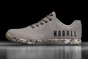 Dark / Grey Nobull Earth Heather Trainers | UK 1887ZU