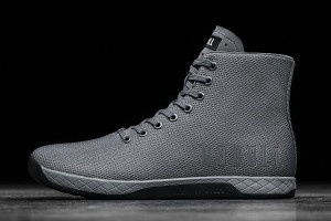 Dark / Grey Nobull High-Top Trainers | UK 1922EB