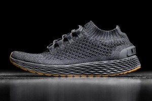 Dark / Grey Nobull Knit Running Shoes | UK 1709EB