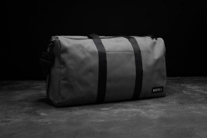 Dark / Grey Nobull Waxed Canvas Duffle Bags | UK 2274PJ