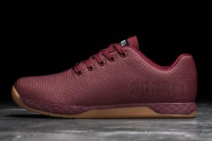 Dark / Red Nobull Cabernet Gum Trainers | UK 1986GS