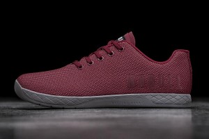 Dark / Red Nobull Cabernet Trainers | UK 1991ZU