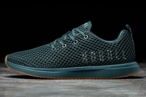 Deep / Turquoise Nobull Deep Teal Mesh Running Shoes | UK 1758YX