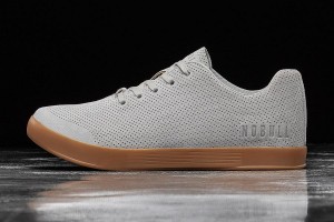 Grey Nobull Arctic Gum Suede Trainers | UK 2019TC