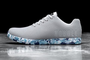 Grey Nobull Arctic Wild Ocean Trainers | UK 2054CT