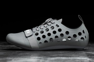 Grey Nobull Concrete Cycling Shoes | UK 1000JP