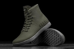 Grey Nobull High-Top Army Trainers | UK 2020RV