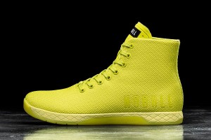 Lemon Nobull High-Top Neon Lime Trainers | UK 2080TC