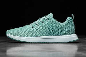 Light / Turquoise Nobull Bright Aqua Mesh Running Shoes | UK 1718UZ