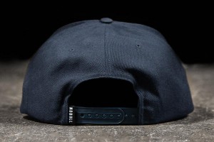 Navy Nobull Flat-Brim Snapback Hats | UK 2295SG