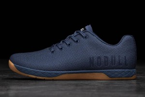 Navy Nobull Gum Trainers | UK 2146LI