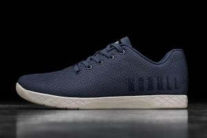 Navy Nobull Ivory Trainers | UK 2043ZU