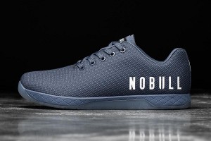 Navy Nobull Wild Sand Knit Trainers | UK 2044XY