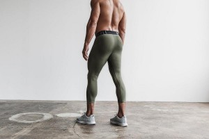 Olive Nobull 3/4 Compression Tight Jogger | UK 1538KO