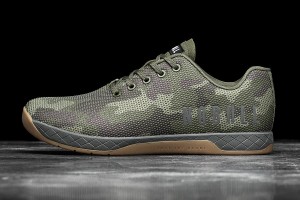 Olive Nobull Forest Camo Trainers | UK 2105VR