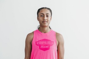 Pink Nobull WoWodapalooza High-Neck Tanks | UK 2250LI