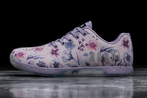 Purple Nobull Watercolor Floral Trainers | UK 2015OK