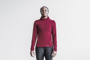 Red Nobull WoPerformance Pullover Hoodie | UK 2190AH