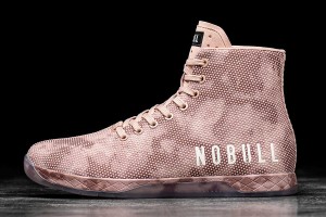 Rose Nobull High-Top Dusty Tie-Dye Trainers | UK 2076QM