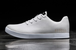 White Nobull Canvas Trainers | UK 1259HA