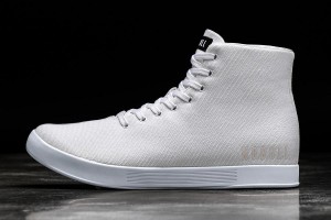 White Nobull High-Top Canvas Trainers | UK 2012SG