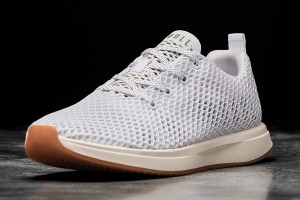 White Nobull Ivory Mesh Running Shoes | UK 1755OK