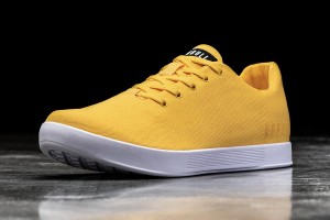 Yellow Nobull Canary Canvas Trainers | UK 2026EB