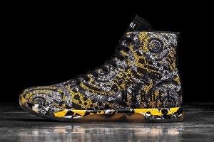 Yellow Nobull High-Top Artists For Humanity Trainers | UK 1836XY