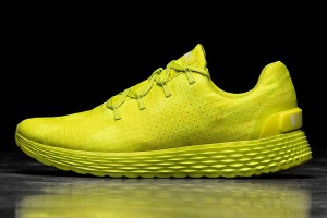 Yellow Nobull Neon Lime Camo Ripstop Running Shoes | UK 1800HA